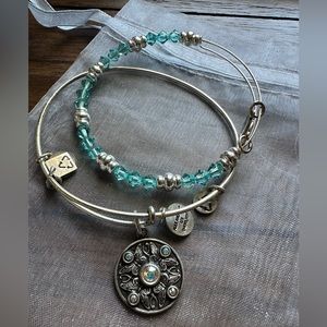 Alex and Ani bracelet set